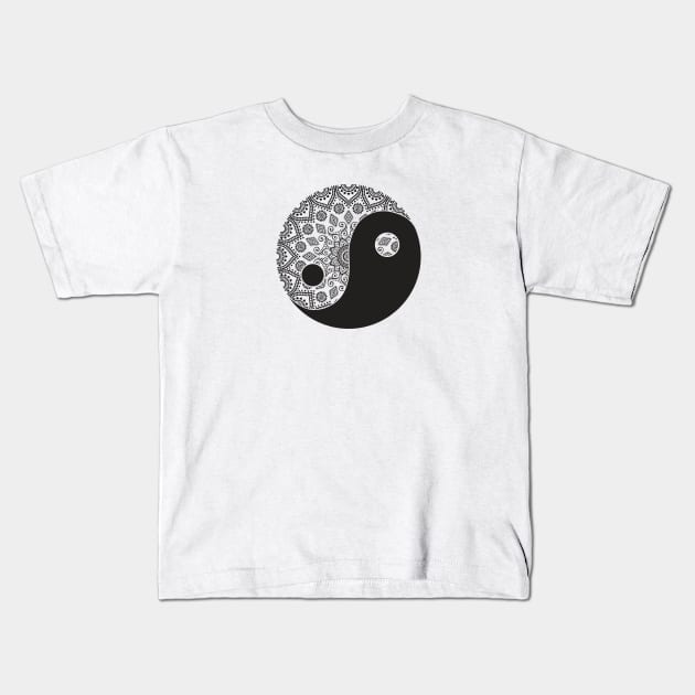 Mandala Kids T-Shirt by TambuStore